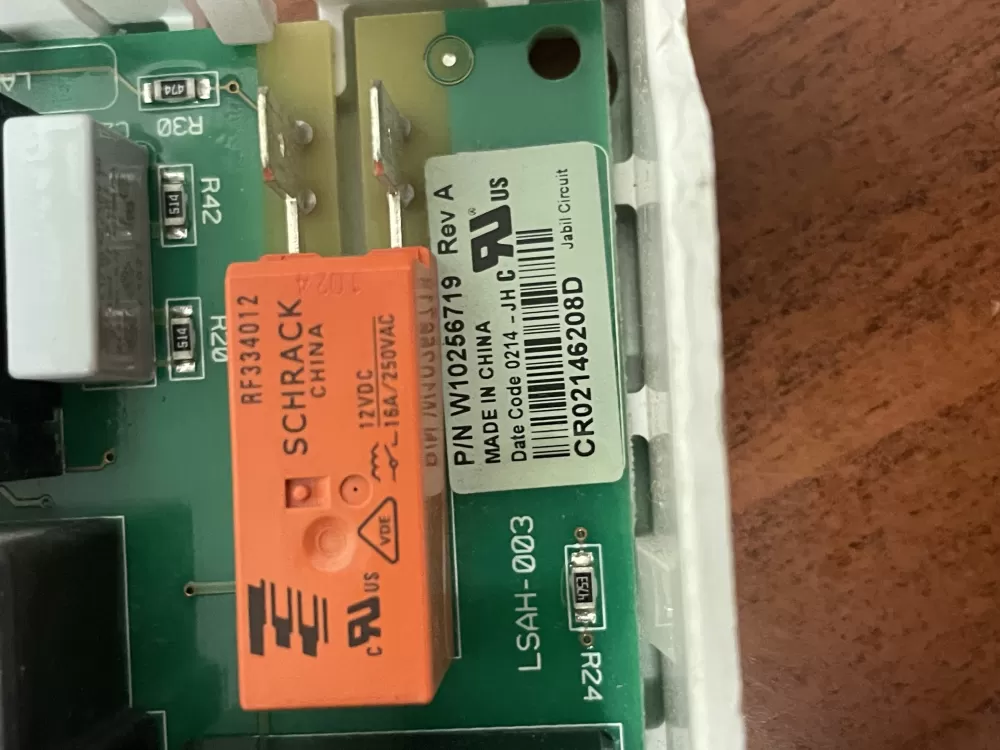 Whirlpool W10256719 WPW10256719 Dryer Control Board AZ52831 | Wm1923