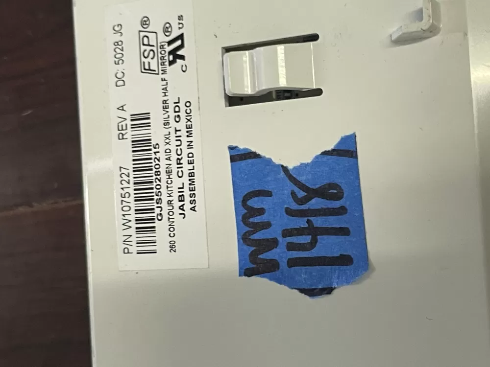 KitchenAid W10590630 W10590848 Refrigerator Control Board AZ98474 | Wm1418