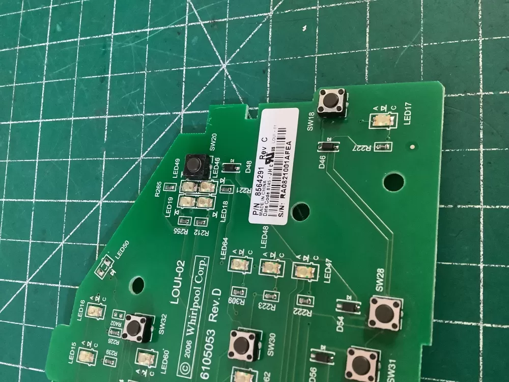 Whirlpool Maytag Kenmore Sears 8564291 Washer Control Board AZ188189 | NRV864