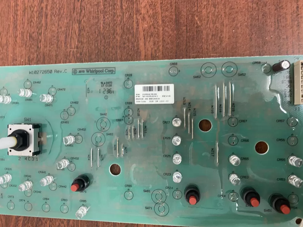 Whirlpool W10252241 W10272650 Washer Control Board AZ39532 | BK566