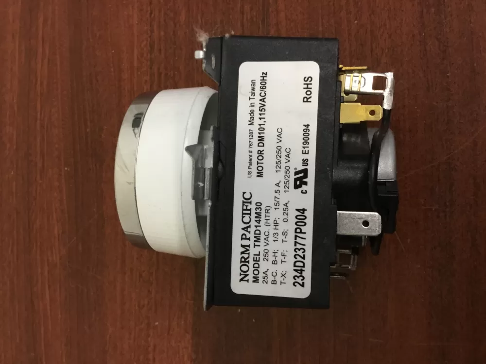 GE TMD14M30 234D2377P004 Dryer Timer AZ30976 | NR1666