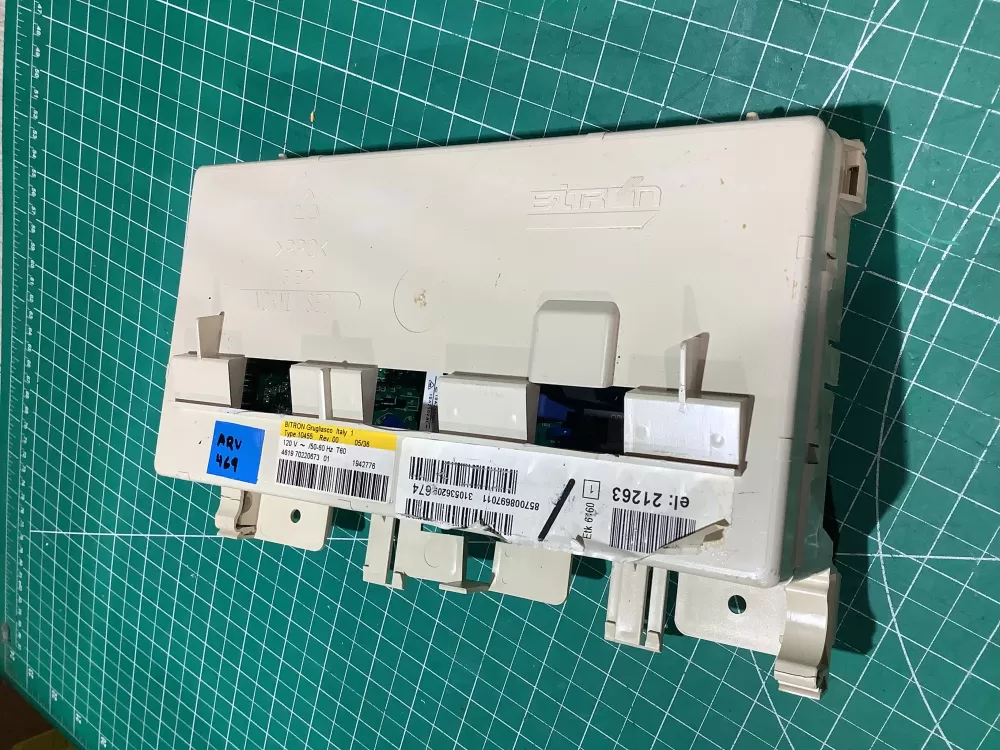 Whirlpool WP8182685 4619 70220673 01 Washer Control Board AZ184898 | ARV469