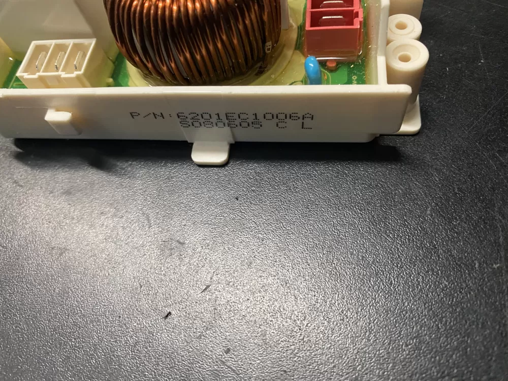 LG  Kenmore 5251356 2226388 6201EC1006A 6201EC1006E 6201EC1006H 6201EC1006L 6201EC1006Q 6201EC1006U 6201EC1006W 6201EC1006Z 6201EN1005A 6201EC1006T PS3528920 Washer Control Board Noise Filter