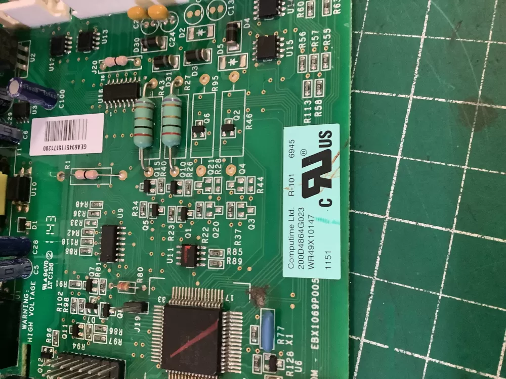 GE WR49X10147 WR49X10152 Refrigerator Control Board AZ185420 | NR2720