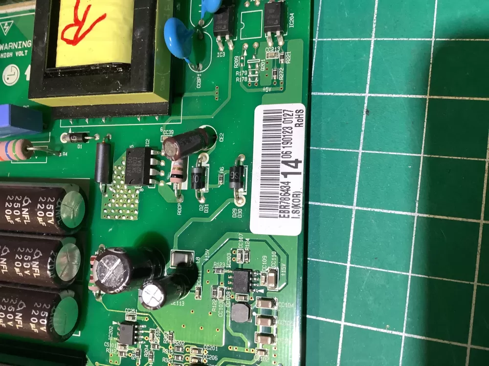 LG EBR78643414 EBR84433501 Refrigerator Control Board AZ133512 | NRV604