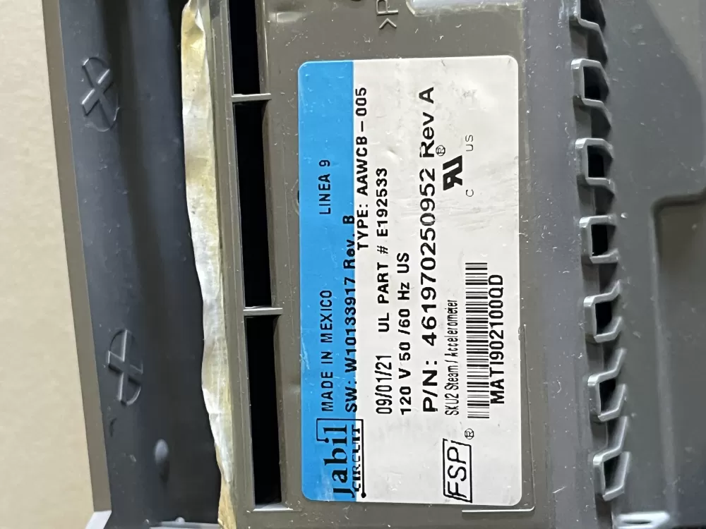 Whirlpool Kenmore Maytag 461970250952 Washer Control Board AZ42880 | 254