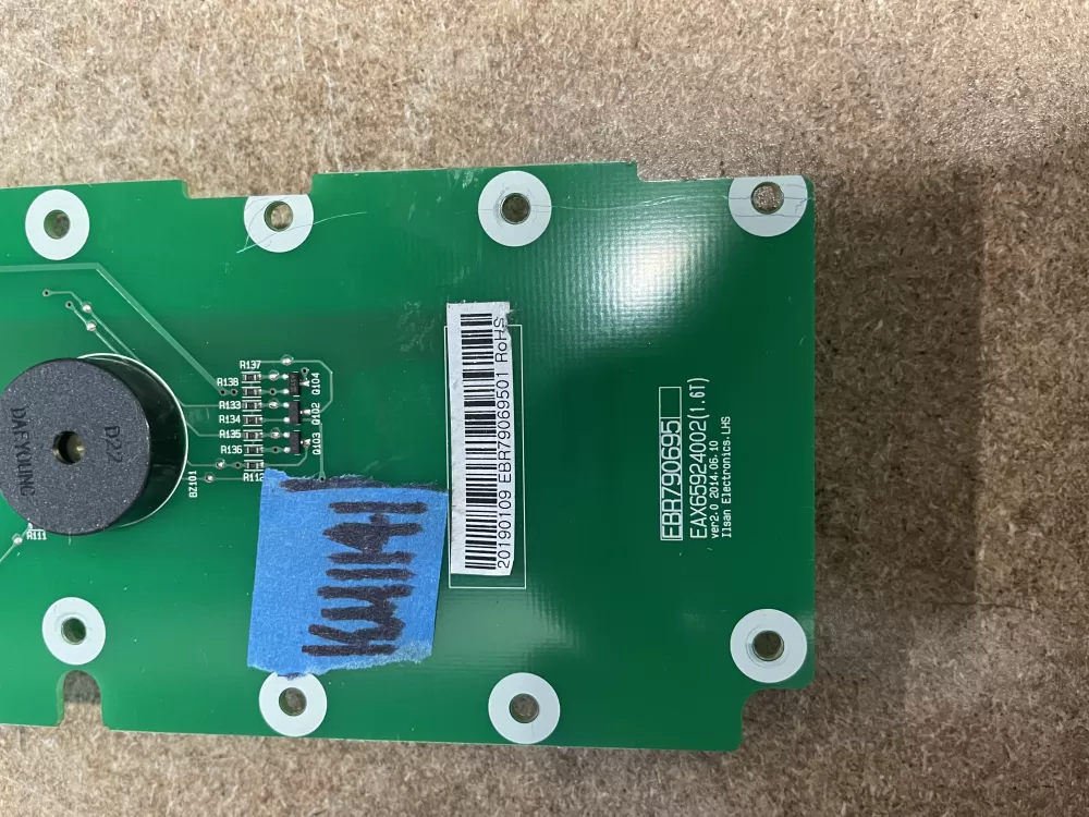 LG EBR79069501 Refrigerator Control Board AZ9222 | KM1141