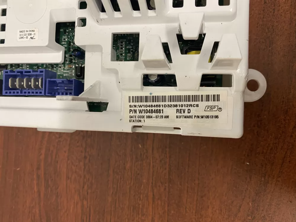 Whirlpool Amana Admiral Roper W10484681 Washer Control Board AZ46449 | BK522