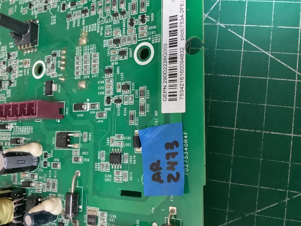 GE WH22X32357 290D2226G003 WH18X28174 Washer Control Board AZ226433 | AR2473