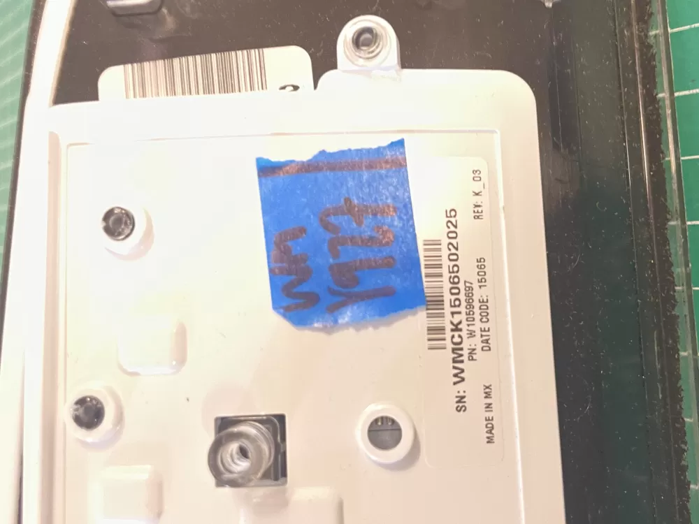 Whirlpool W10596697 W10870766 Washer Control Panel AZ209367 | Wmv927