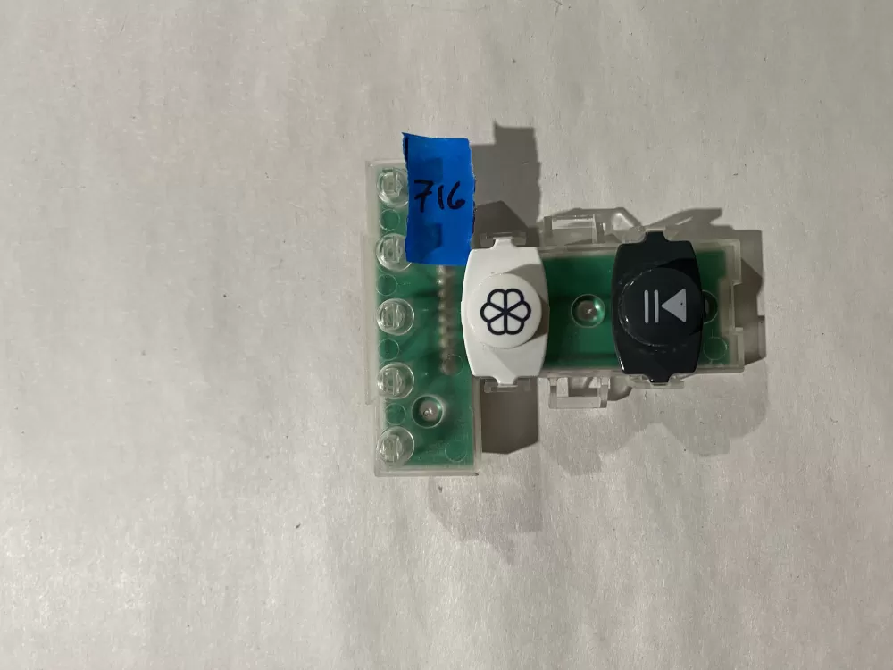 GE 189D2761G026 Dryer Control Board Start Switch AZ194468 | BK716