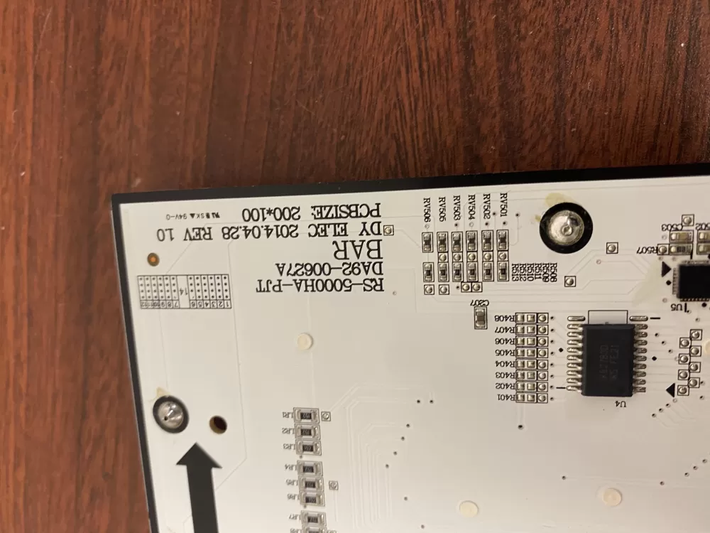 Samsung DA92-00627A Refrigerator Dispenser Control Board AZ35657 | BK433