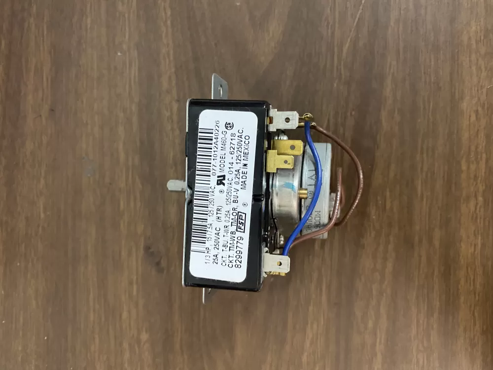 Whirlpool  Maytag  Kenmore  Amana AP6012587 8299779 8299779R WP8299779 PS11745797 Dryer Timer