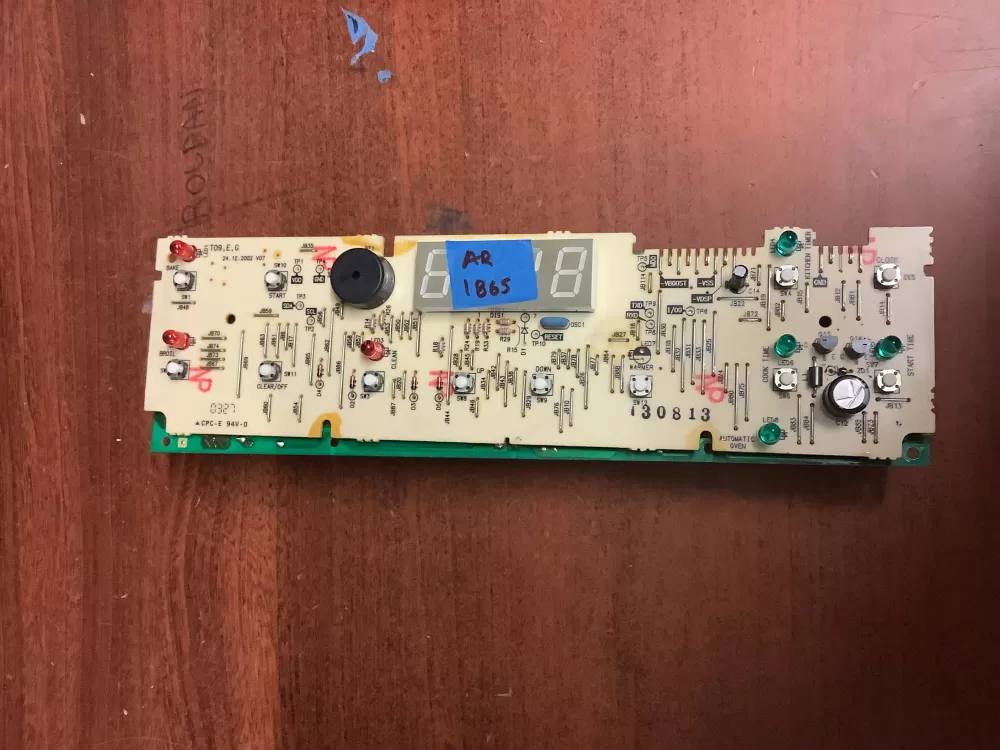 Frigidaire Oven Control Board CPC-E-94V-0 AZ195675 | AR1865