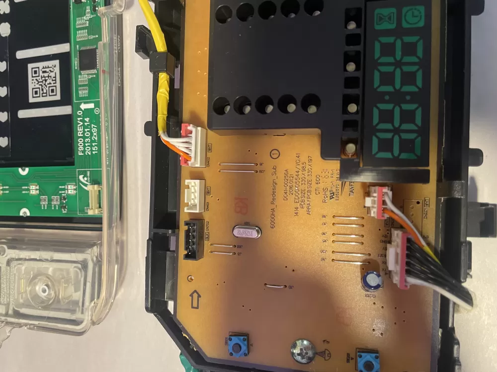 Samsung DC92 01607L DC9201607L Dryer Control Board AZ197697 | KMV894