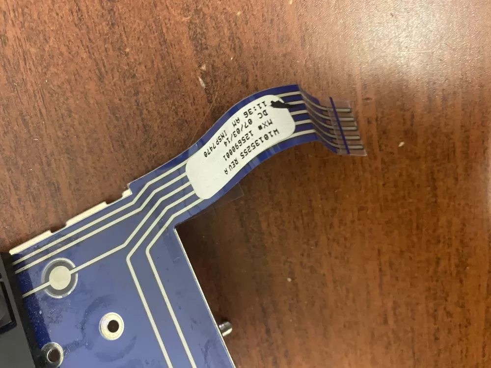 Whirlpool Backer Switch Membrane For Commercial Washer Dryer AZ44723 | BK1764