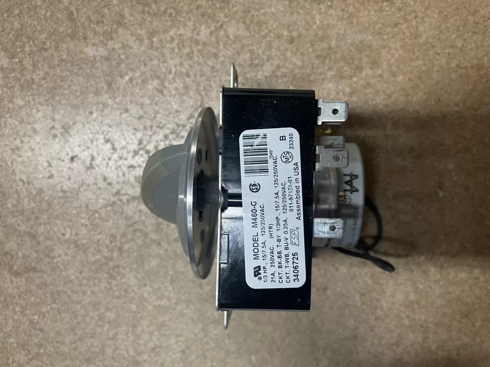 Whirlpool Maytag Amana AP6008573 3406725 WP3406725 PS11741713 Dryer Timer