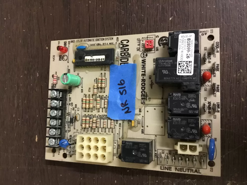 Amana B18099-26 Furnace White Rodgers Control Board  AZ8760 | NR516