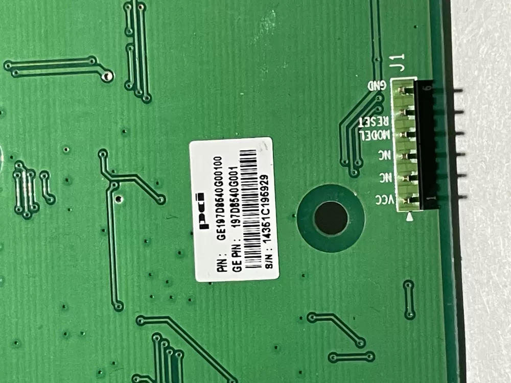GE 100027 Refrigerator Control Board French Door Dispenser AZ130595 | Wm2333