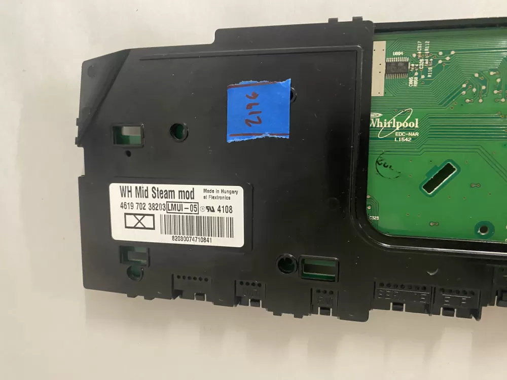 Whirlpool 4619 702 38203 05 Washer Control Board AZ205795 | BK2428
