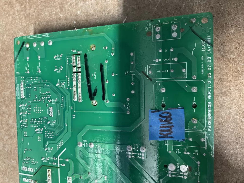 LG EBR80977528 Refrigerator Control Board AZ24313 | KMV60