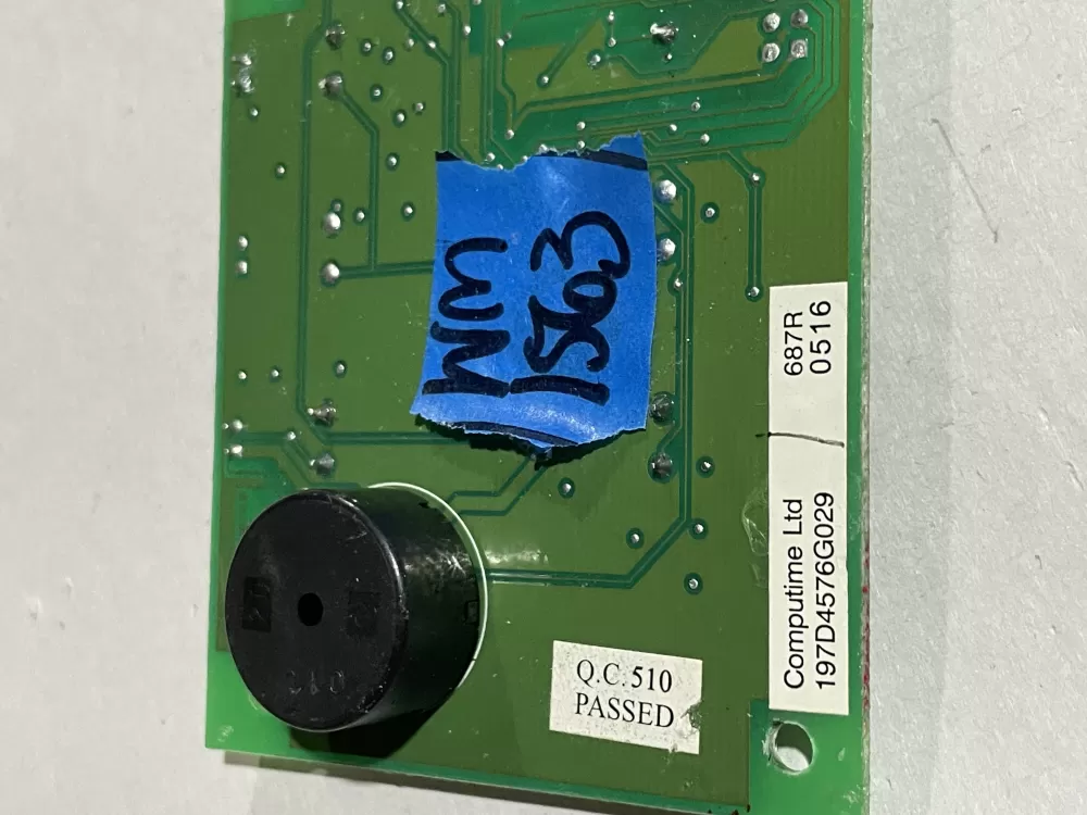 GE 197D4576G029 Refrigerator Control Board Dispenser AZ188900 | Wm1563