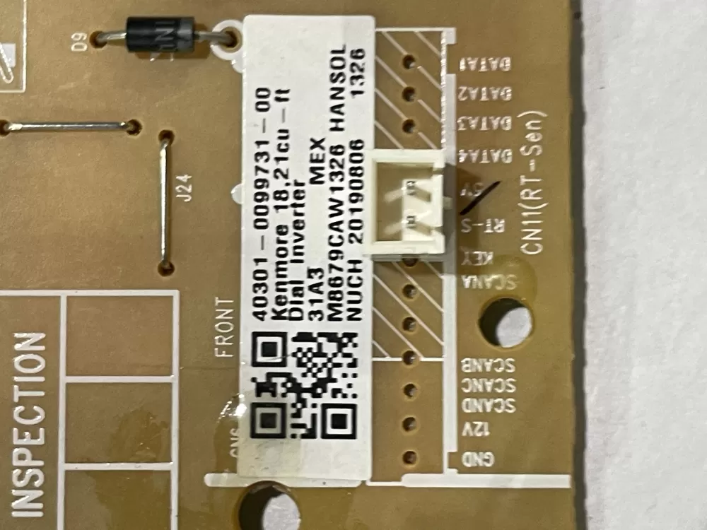 Kenmore Refrigerator Crosley Control Board Ass. AZ167085 | Wm619