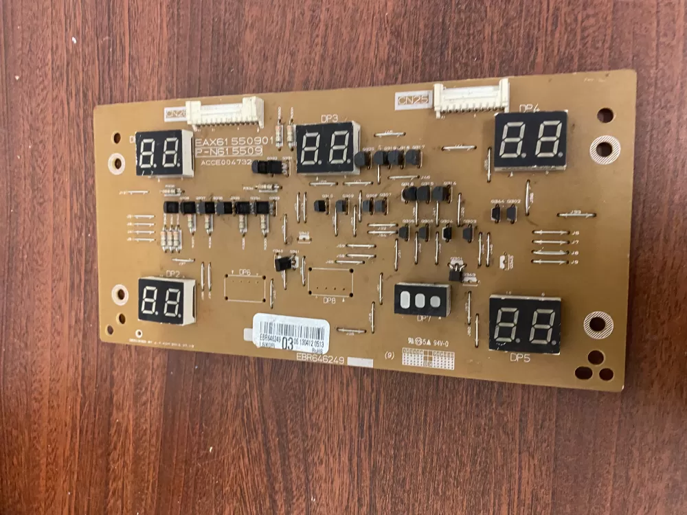 LG  Kenmore EBR64624903 Range Control Board Ran Display