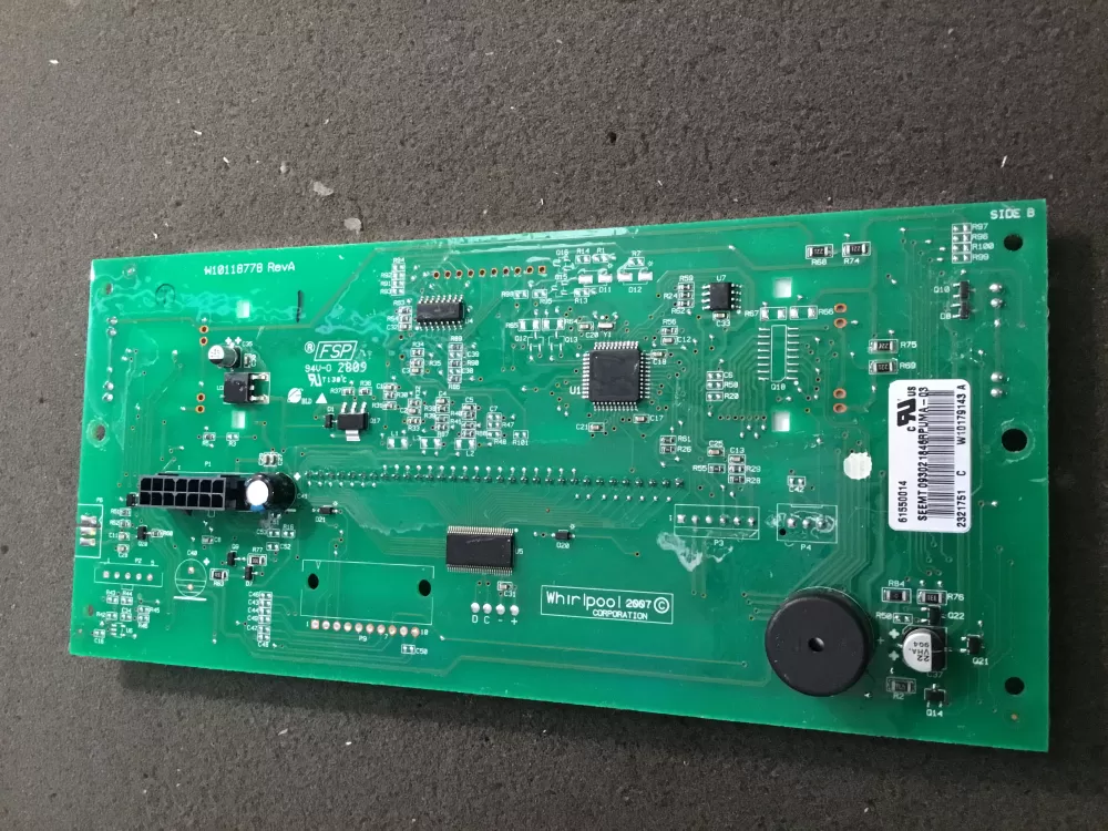 Whirlpool W10179143 2321751 Refrigerator Display Control Board AZ100737 | NR133
