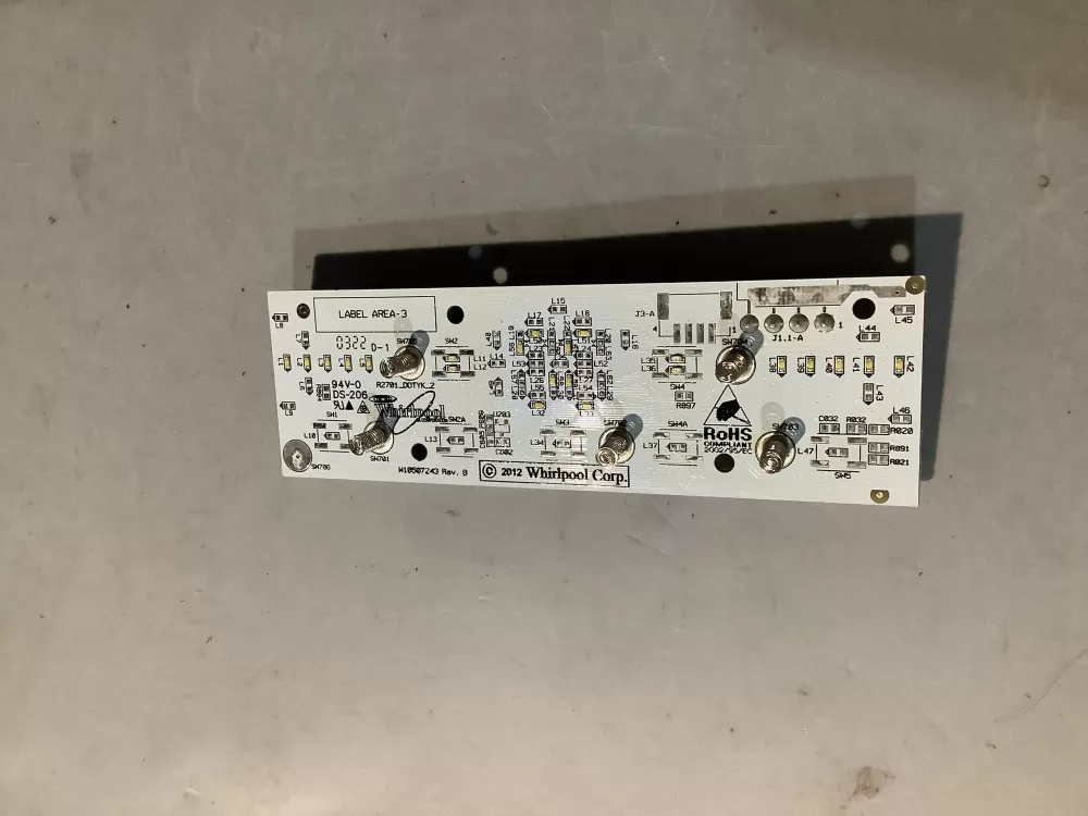 Whirlpool W11448734 Refrigerator Control Board AZ117114 | BG2167