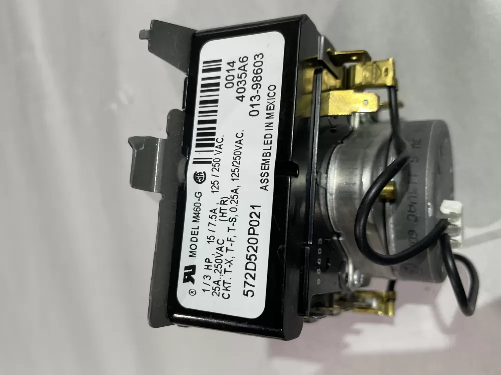 GE 572D520P021 WE4M271 Dryer Timer AZ190718 | Wm1533