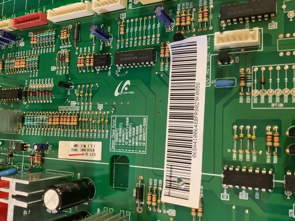 Samsung DA41-00648B DA4100648B Refrigerator Control Board AZ196628 | NR318