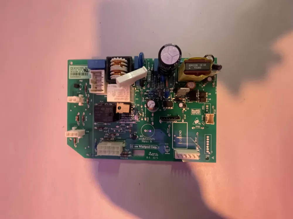 Whirlpool  KitchenAid  Kenmore  Jenn-Air AP6019378 W10205552 W10268635 W10317076 WPW10317076 PS11752684 Refrigerator Control Board