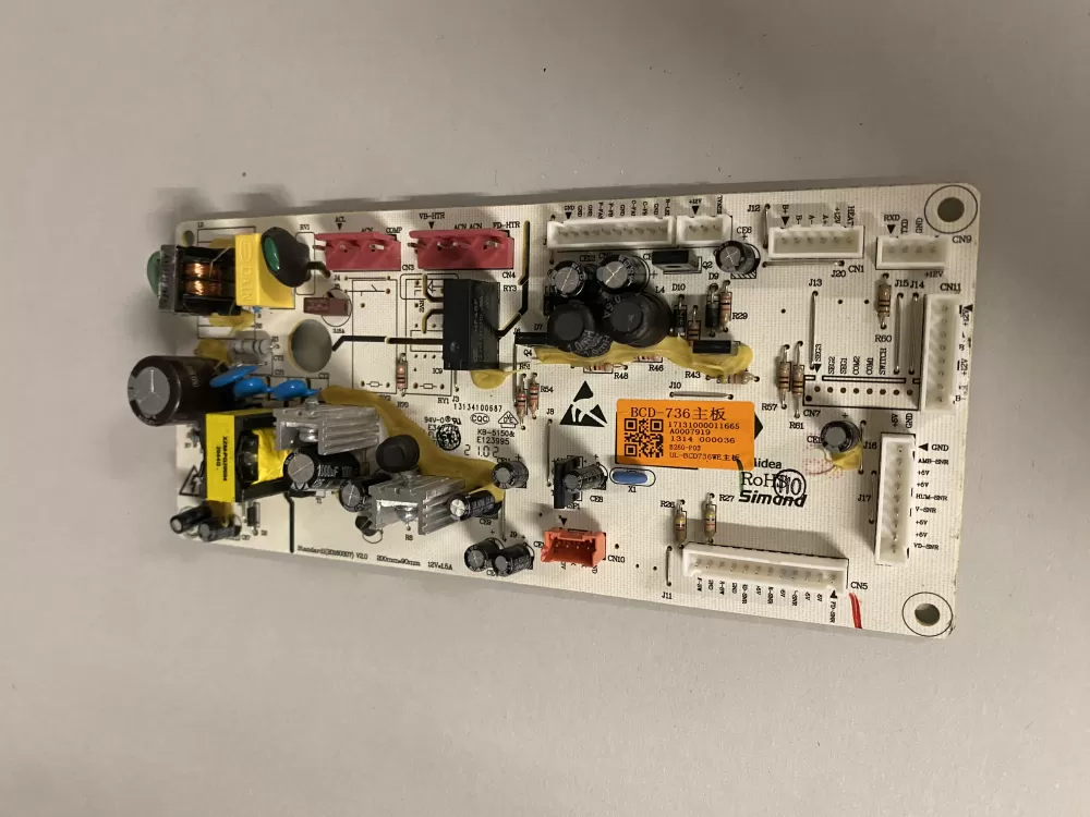 Midea Refrigerator Main Control Board 17131000011665 AZ226291 | BK2065