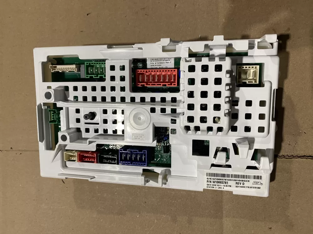 Whirlpool  KitchenAid  Roper  Estate AP5951795 W10683781 PS10057020 W10683781 M Washer Control Board