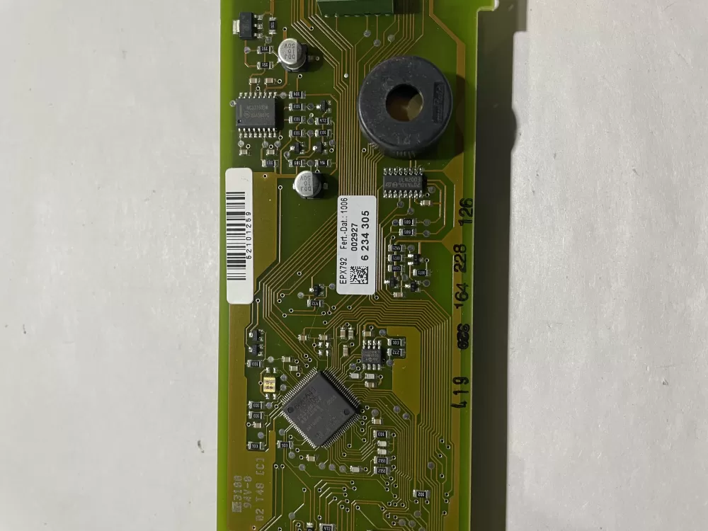 Miele LCD Display Control Board 6 234 305 AZ186942 | KM2581