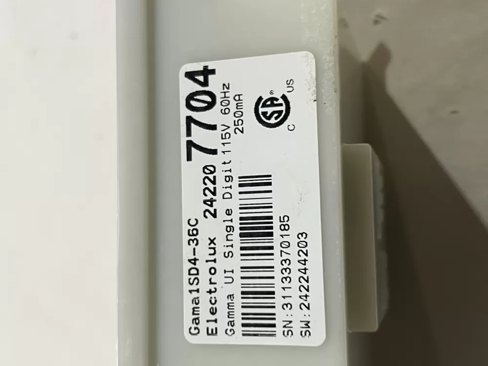 Frigidaire A01078804 242207704 Refrigerator UI Control Board AZ166520 | Wm405