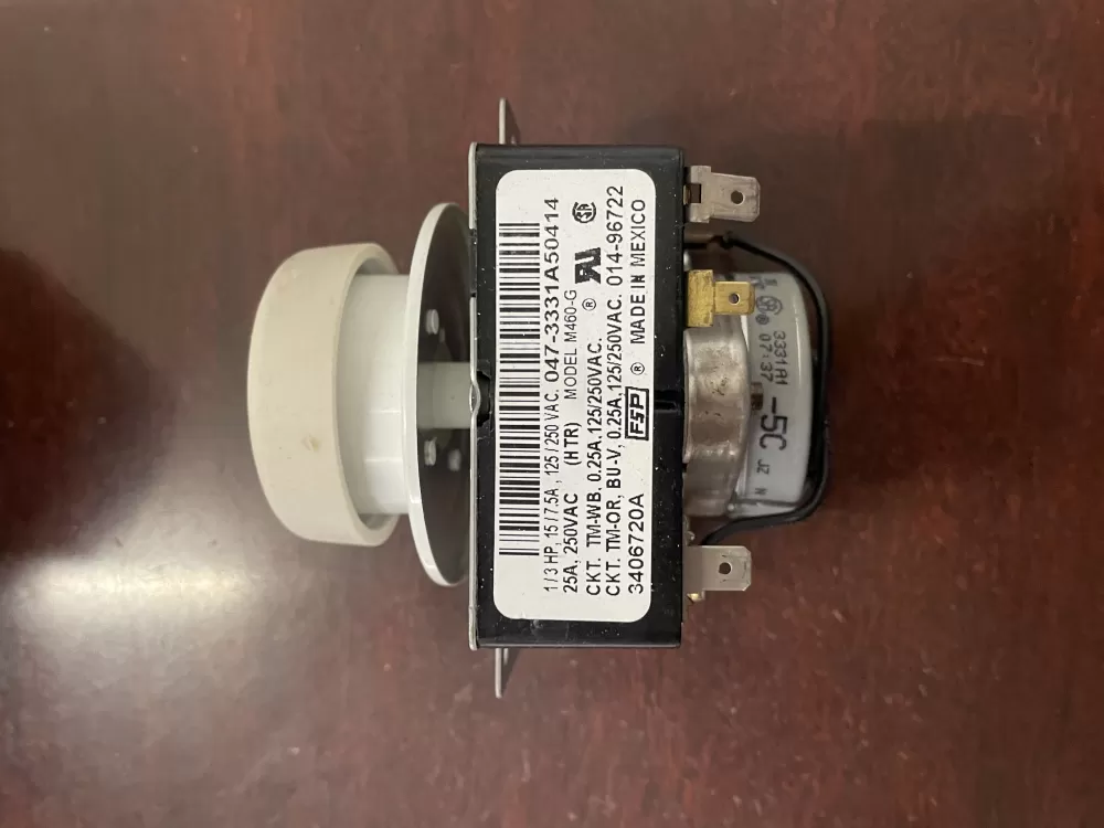 Whirlpool 3406720A PD00055932 3406720 529119 AP6008570 PS11741710 EAP11741710 Dryer Timer