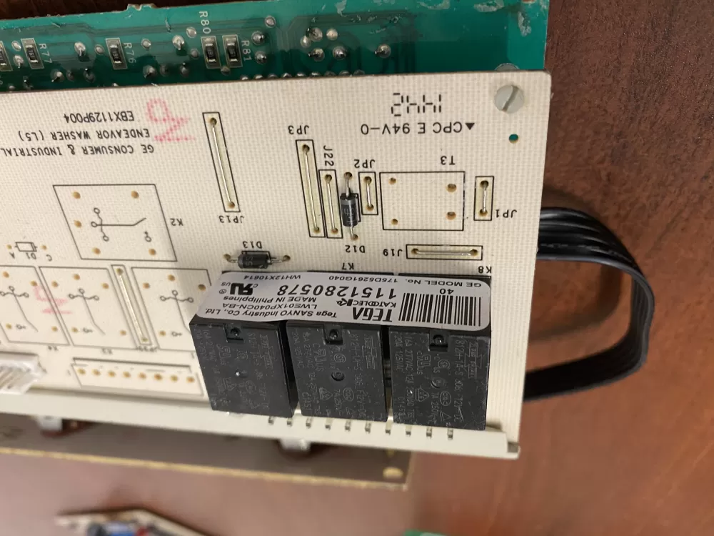 GE 175D5261G040 EBX1129P004 WH12X10614 Washer Control Board AZ37854 | BK1267