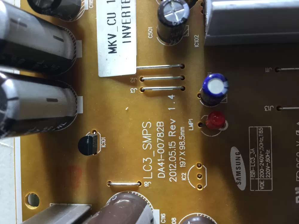 Samsung DA92-00215R Refrigerator Inverter Control Board AZ47432 | NR633