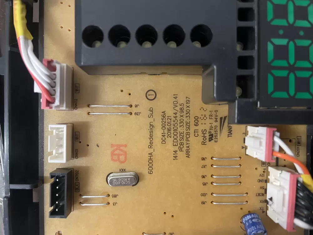 Samsung DC92-01802Q DC94-07244A Washer Control Board AZ47389 | KMV445