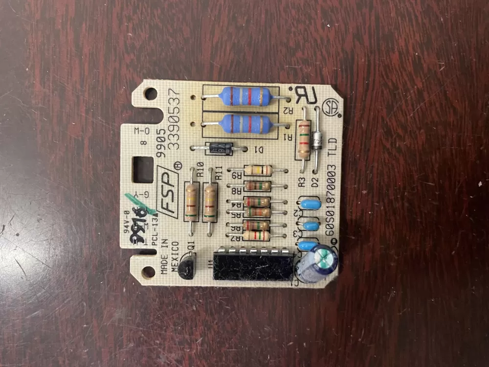 Whirlpool  KitchenAid  Kenmore  Maytag AP6022061  3390537  3390537R  3977407  8558178  8558178R  W10476828 Dryer Moisture Sensor Control Board