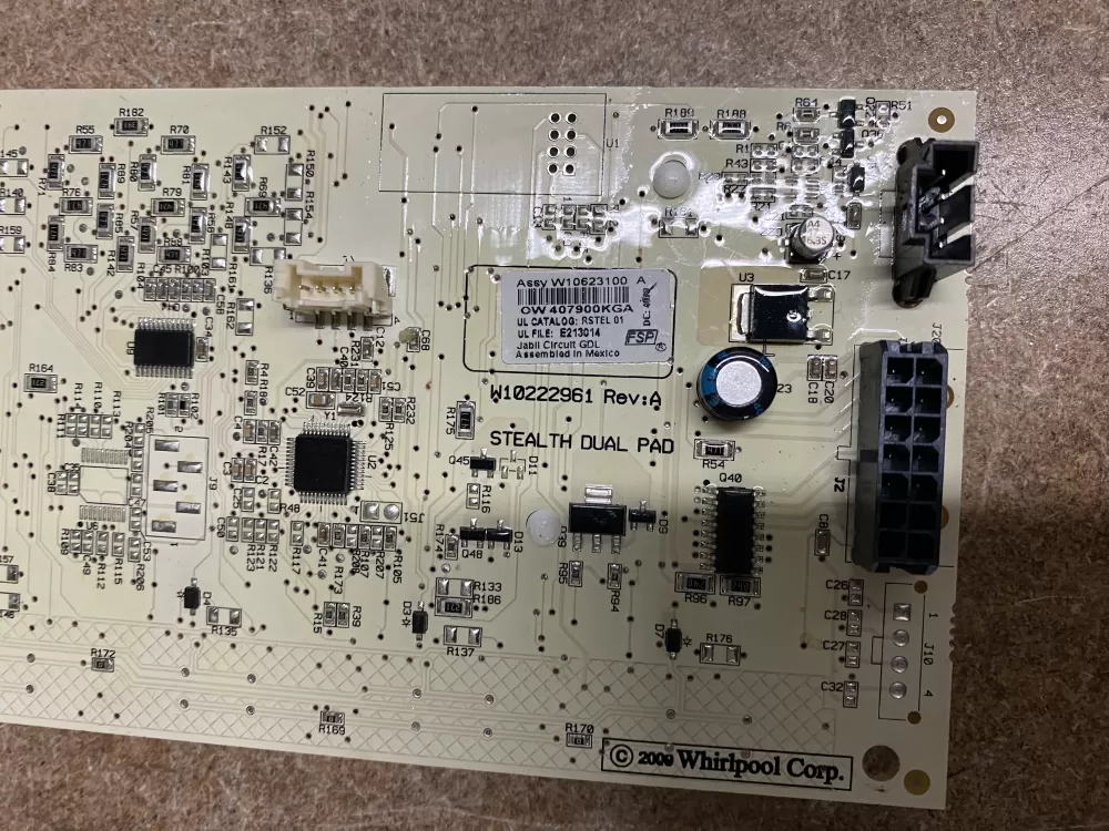 Whirlpool W10623100 Refrigerator Dispenser Control Board AZ1227 | BK1128