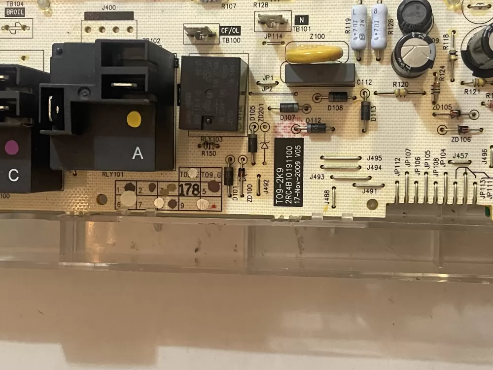 GE 164D8450G178 Range Oven Control Board AZ168348 | KMV106