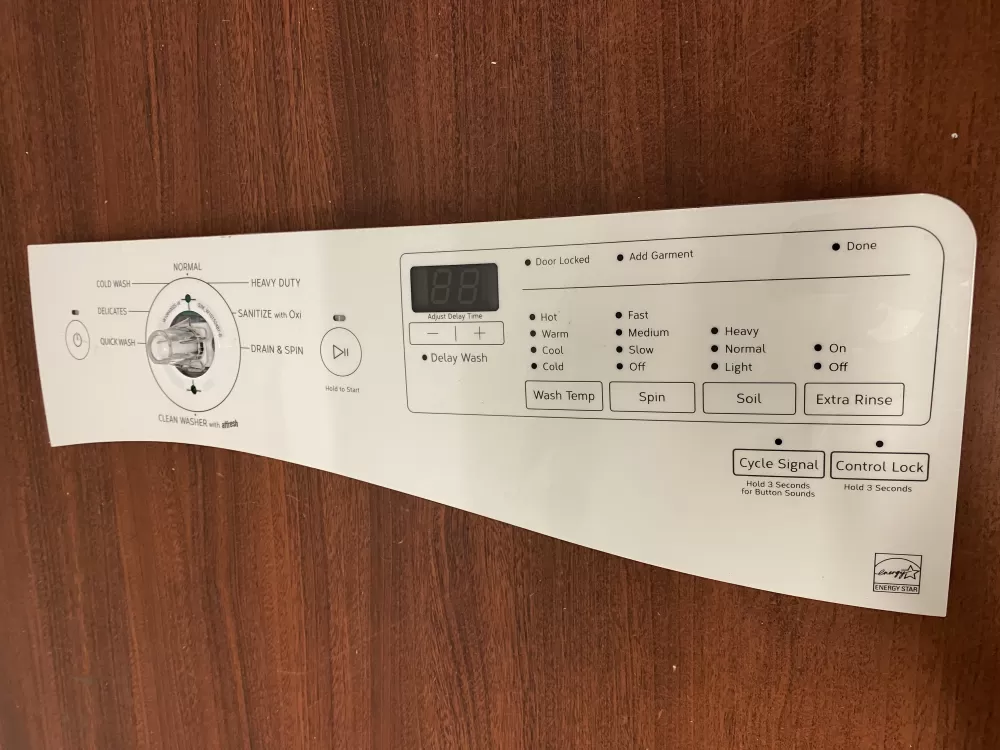 Whirlpool W10825109 W10911021 Washer Control Board Panel AZ53469 | BKV527