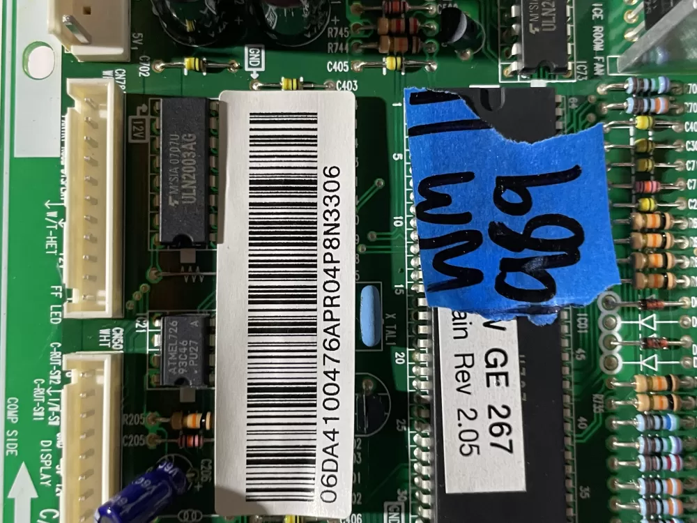 Samsung DA41 00476A DA4100476A Refrigerator Control Board AZ145045 | Wm989