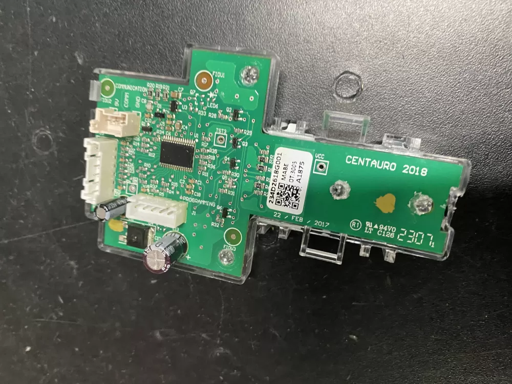 GE 234D2618G001 WE04X27284 Dryer Control Board AZ17226 | BK910