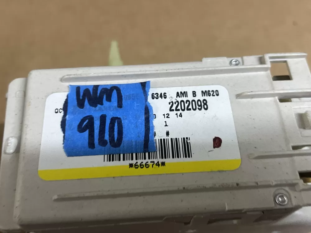 Maytag 2202098 21002232 Washer Timer Control AZ101779 | Wm910