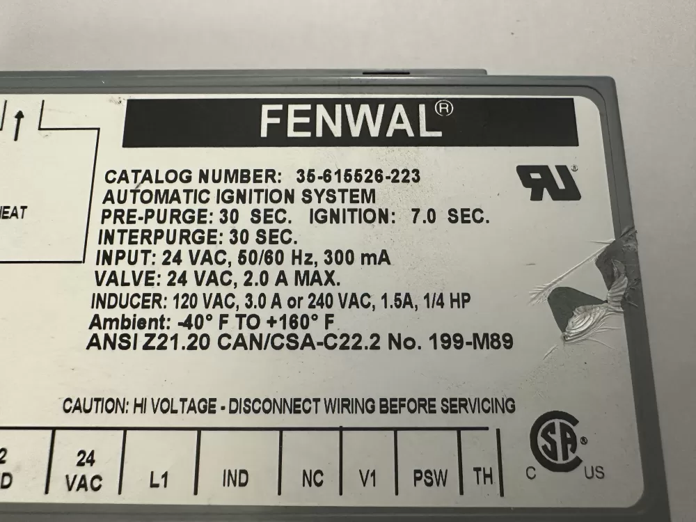 Fenwal 35-615526-223 - Ignition Control AZ2832 | NT192