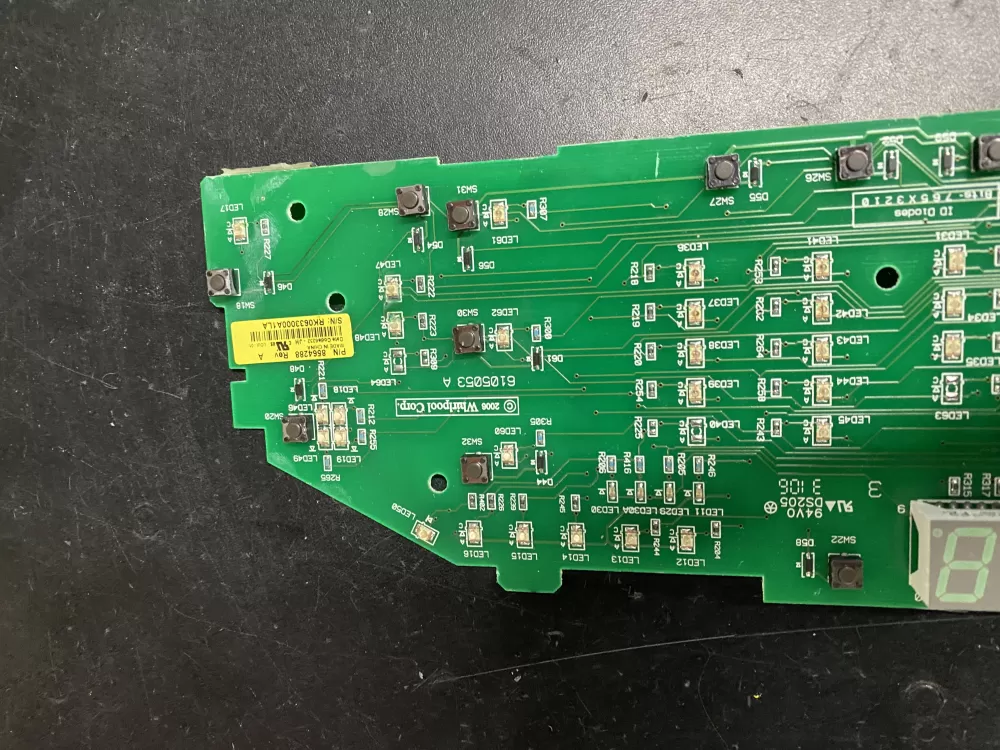 Whirlpool AP6013318 8564288 8564288R Washer Control Board AZ16901 | BK998